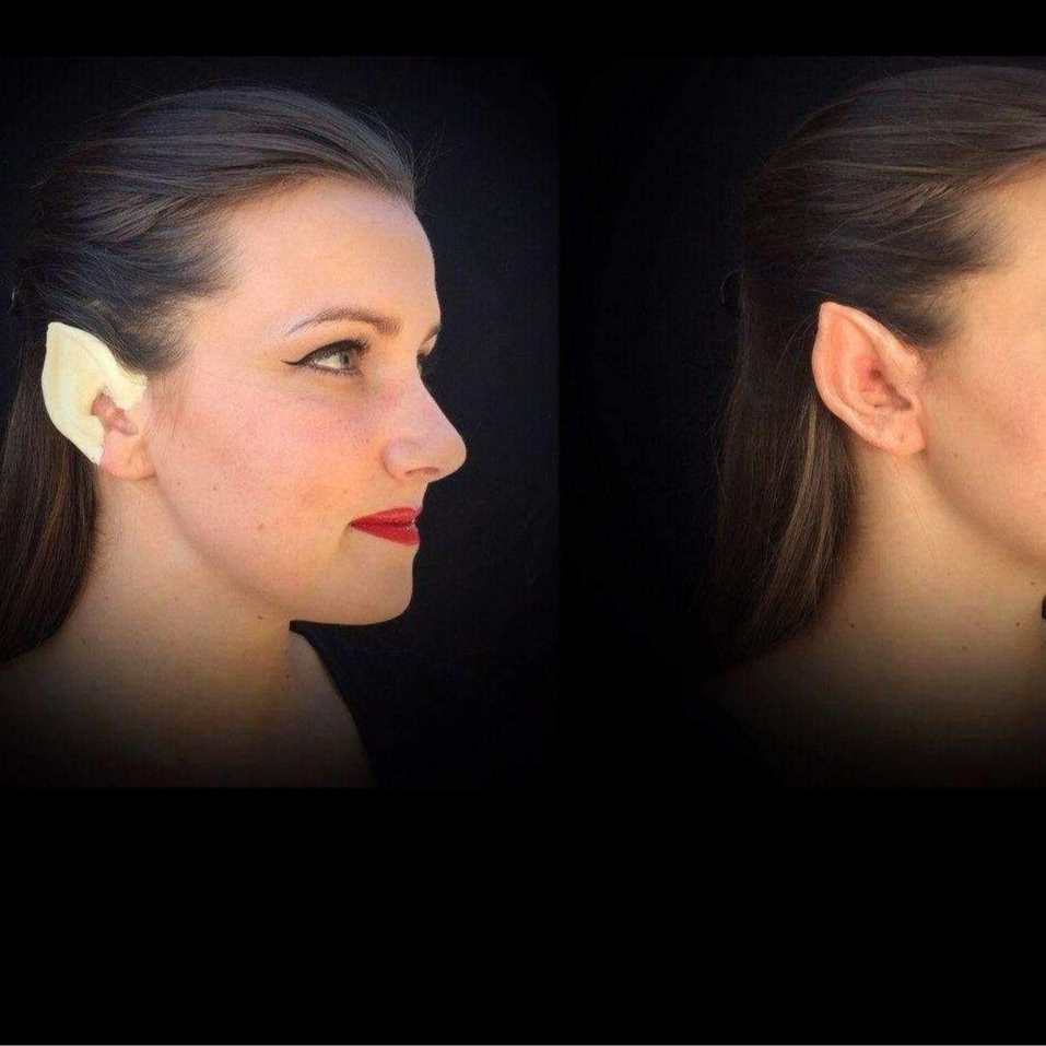 Ears| Small Ear Tip Set| Foam Latex Appliance.