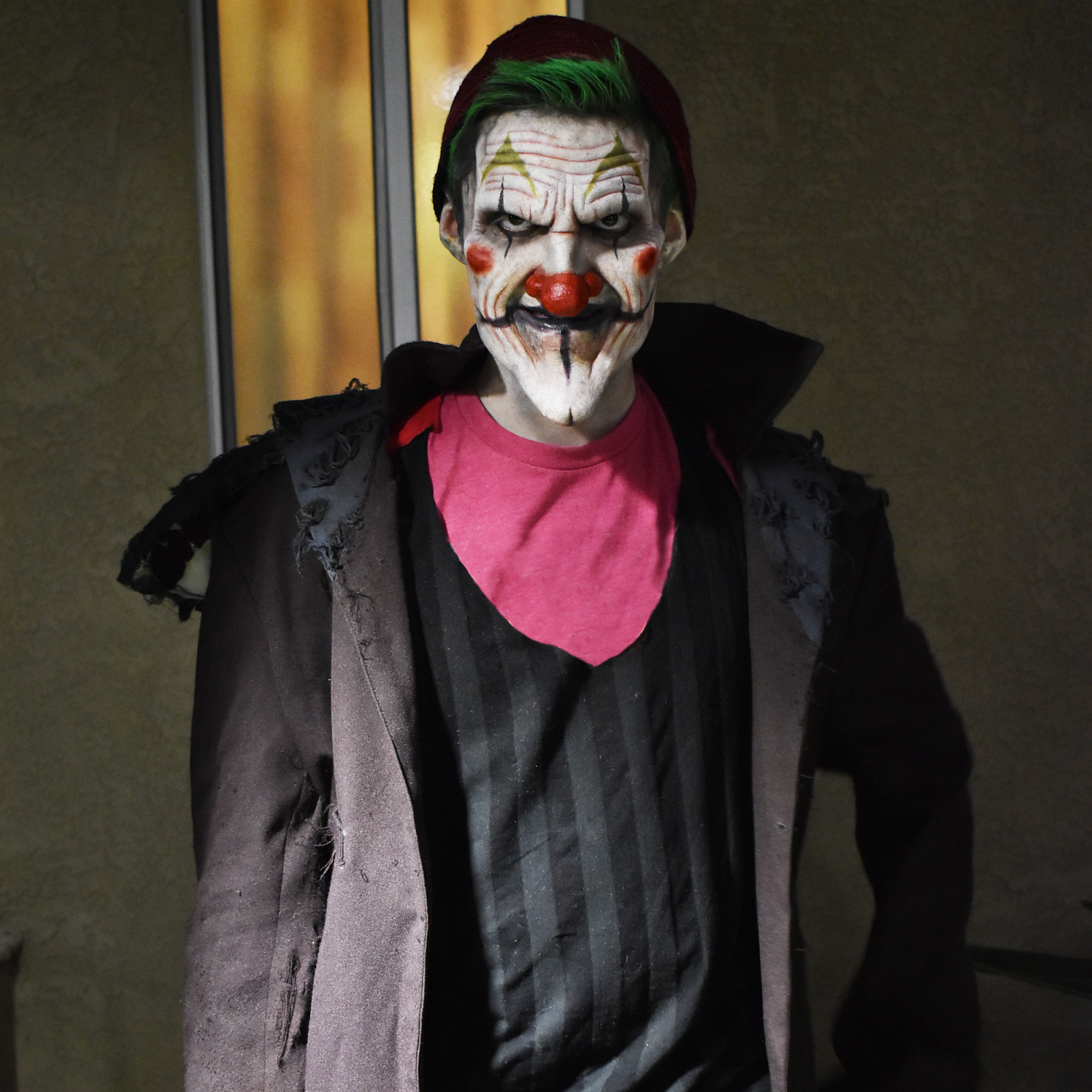 Clown Foam Latex Prosthetic Appliance.