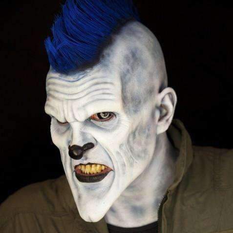 Clown Foam Latex Prosthetic Appliance.