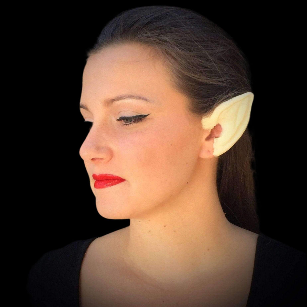 Large Ear Set Foam Latex Prosthetic Appliance
