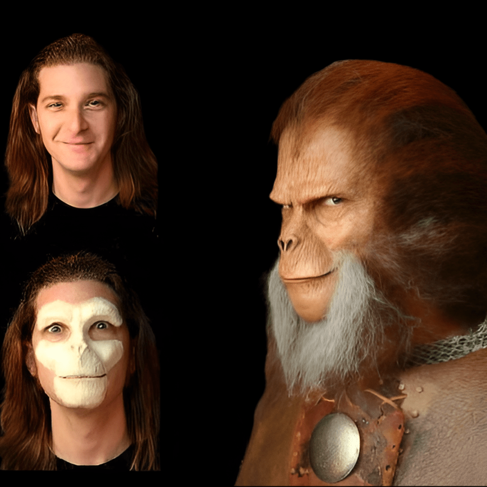 Simian | Ape Foam Latex Prosthetic Appliance