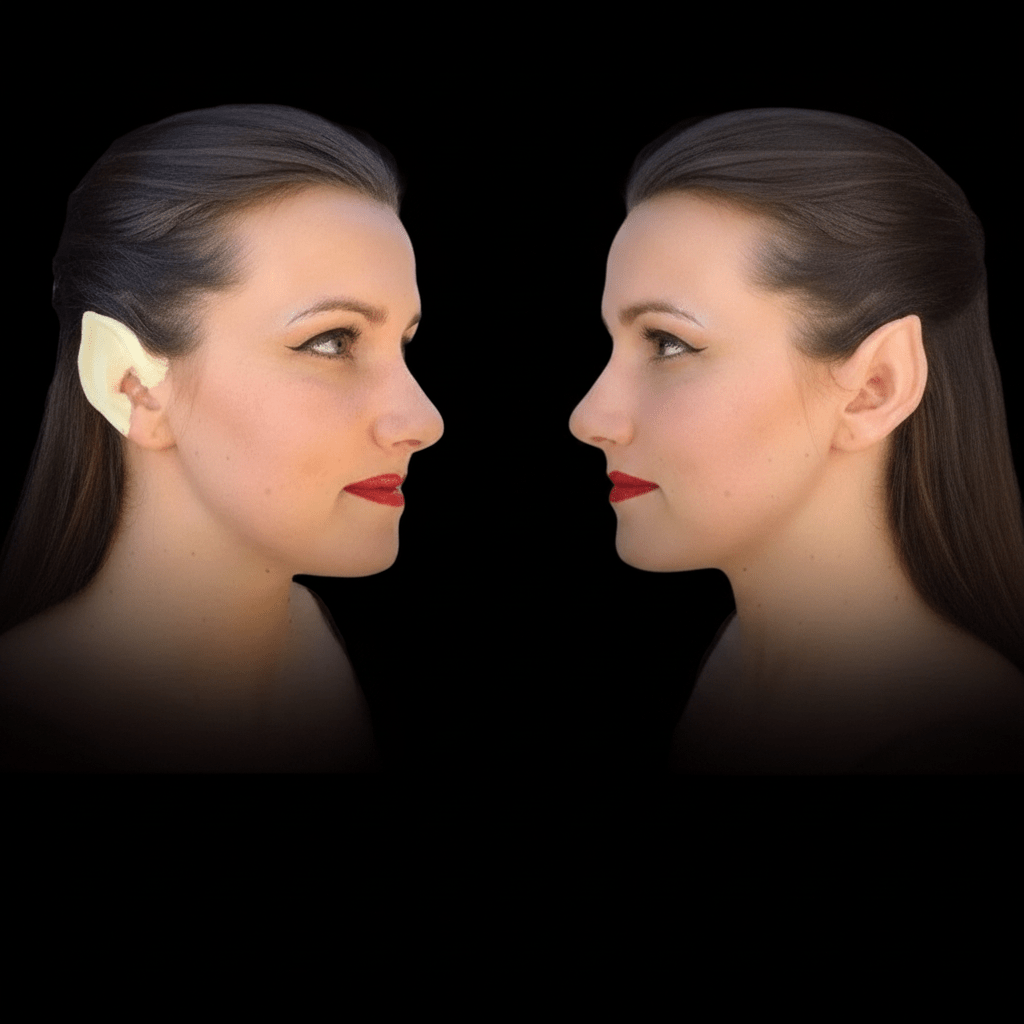 Small Ear Set Foam Latex Prosthetic Appliance