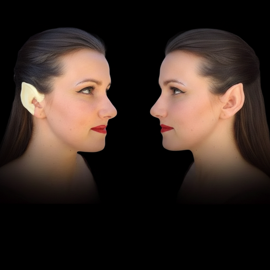 Small foam latex prosthetic ears 