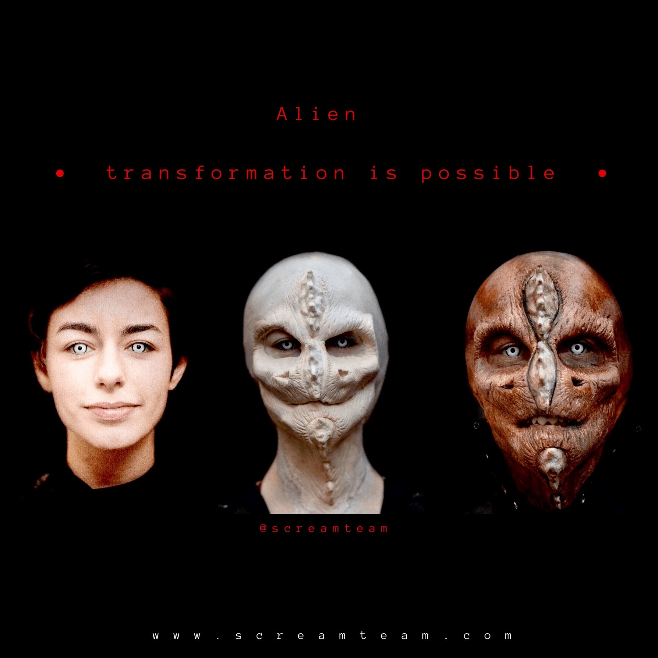 The Scream Team Alien | Foam Latex Prosthetic