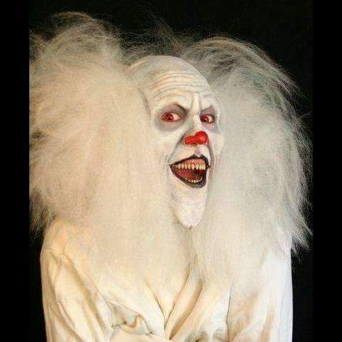 The Scream Team Clown Wig | White | Halloween Wig