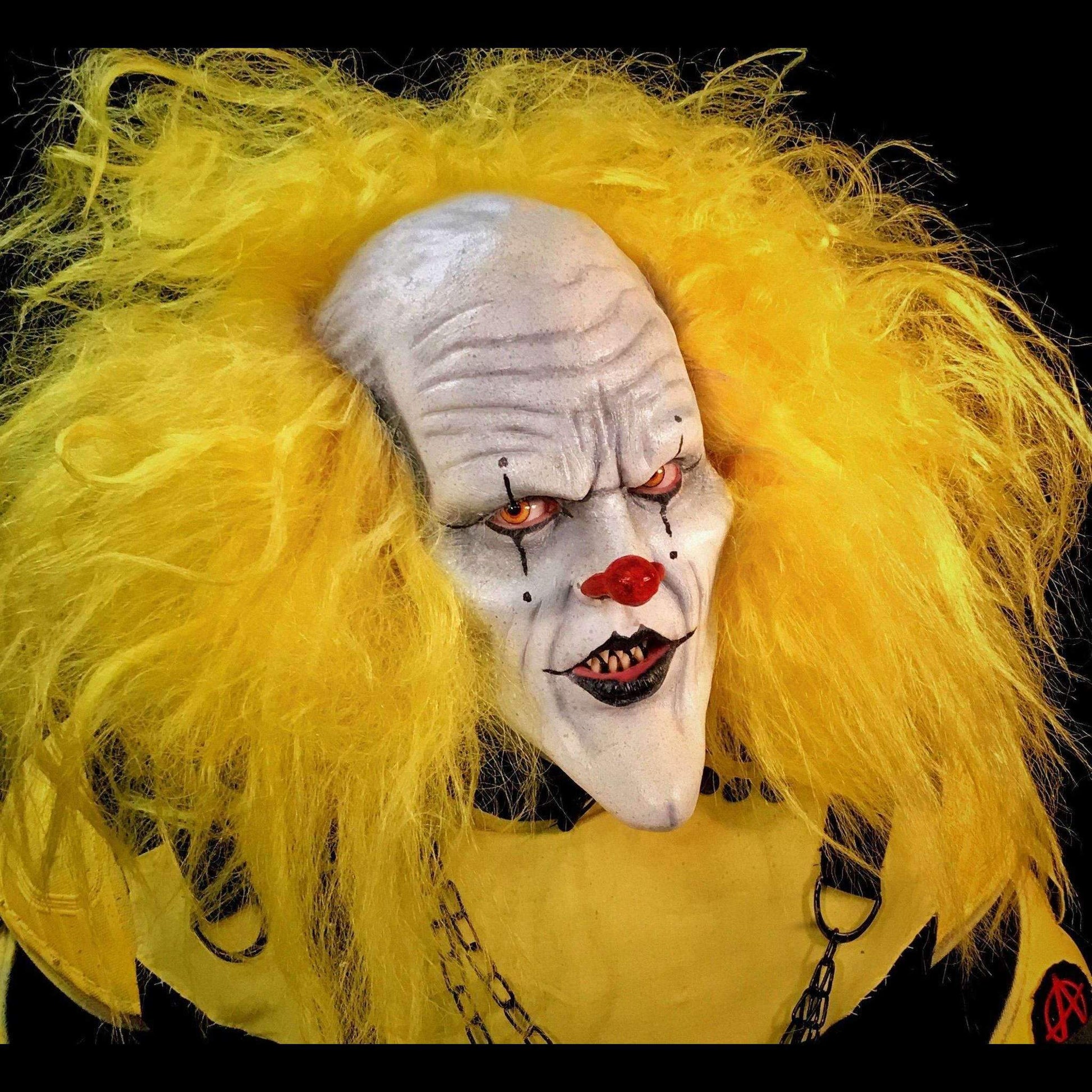 The Scream Team Yellow Clown Wig | Deluxe Halloween Wig